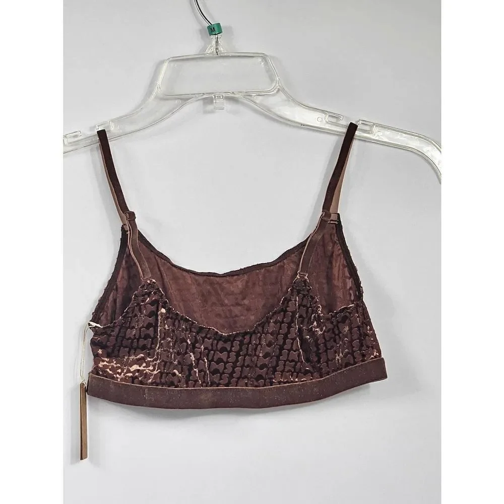 Skims logo bralette Nwt‎